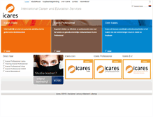 Tablet Screenshot of icares.nl
